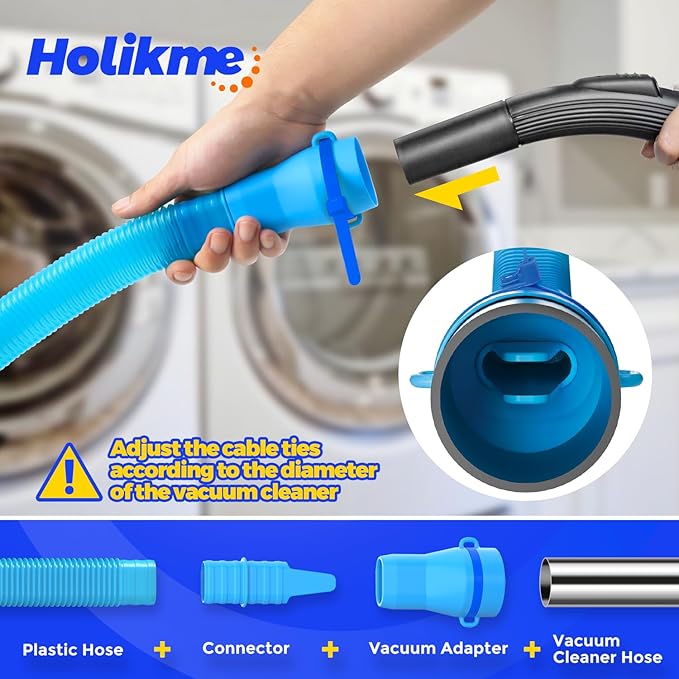 Holikme Dryer Vent Cleaner Kit 2 Pieces - Image 4