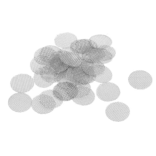 MECCANIXITY Pipe Screen Stainless Steel Screens, 3/8 Inch Diameter by MECCANIXITY