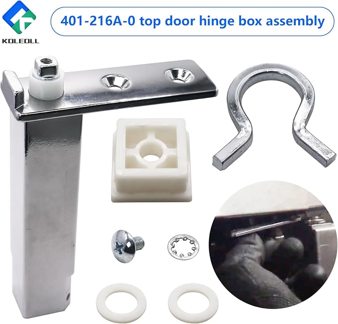 401-216A-0 870837 870838 Universal Top Door Hinge Cartridge Assembly | Fit - Image 6
