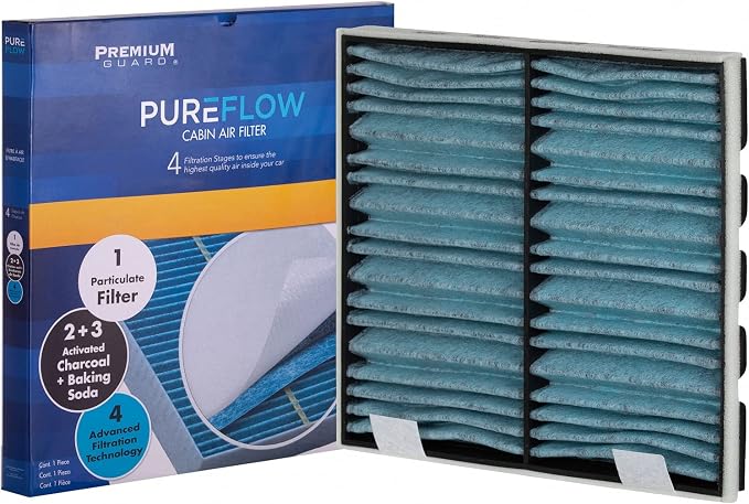 PUREFLOW PC9957X Cabin Air Filter | Fits 2007-2013 Chevrolet Silverado 1500 4.3L by PremiumGuard