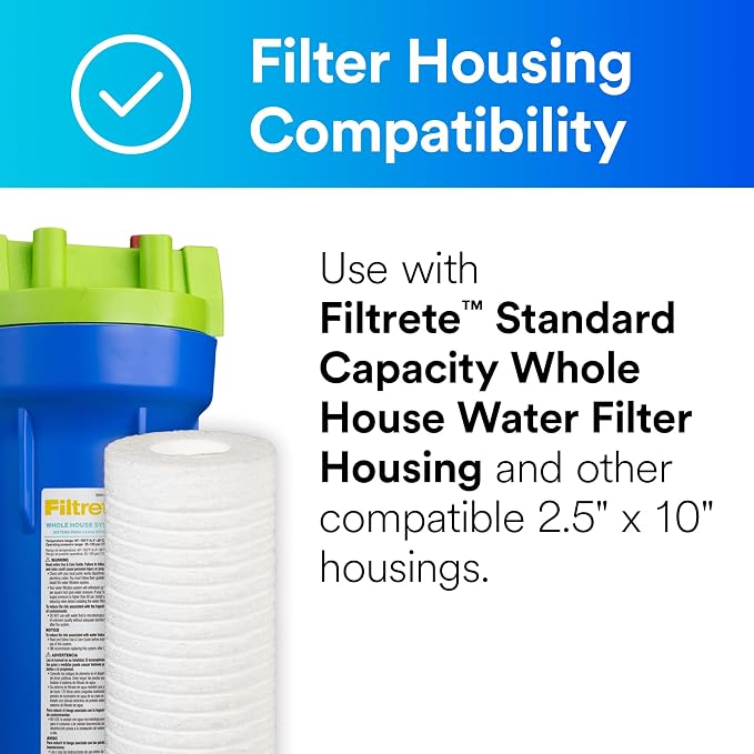 Filtrete 3WH-STDSW-F02 Water Cartridge, Replacement Filter - Image 3