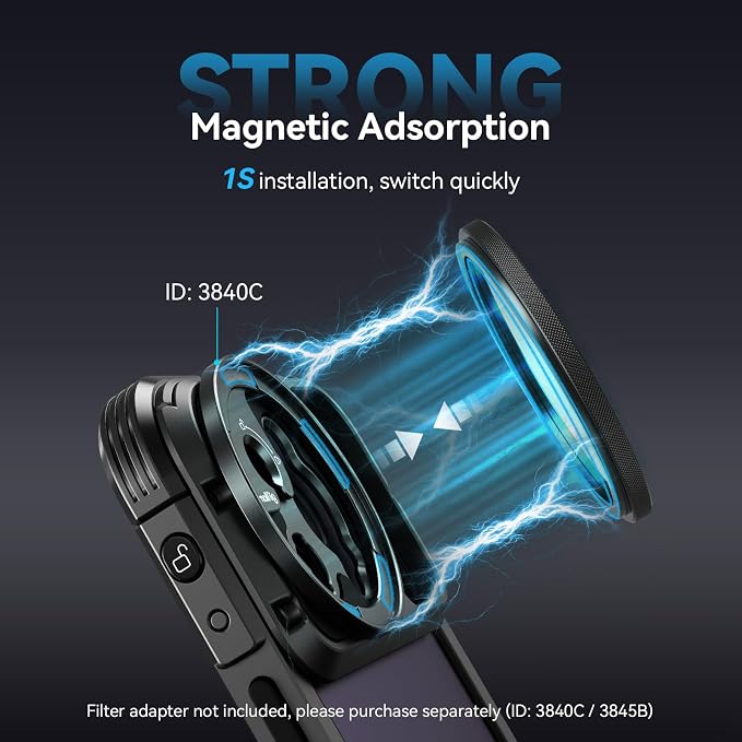 SmallRig 52mm Magnetic Circular Polarizers Filter, HD Optical Glass 28 Layer - Image 3
