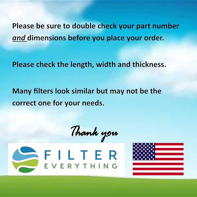 Replacement Aluminum Pre/Post Filter Compatible - Image 8