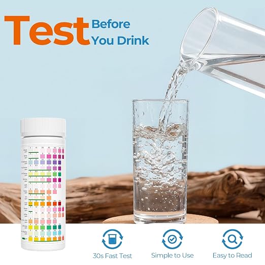 TESPERT Drinking Water Test Strips 125ct 16 in 1 – 30s Quick Screening - Image 9