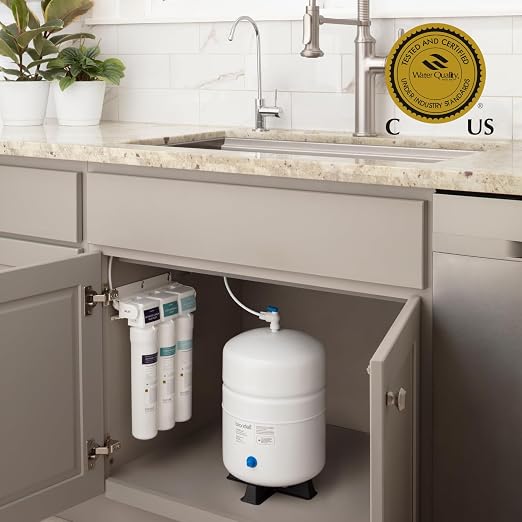Brondell Capella Reverse Osmosis System, Under Sink, Designer Chrome Faucet - Image 2