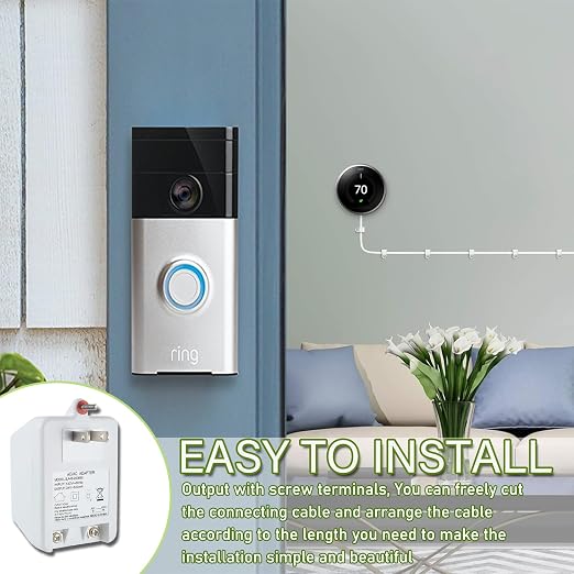 24V 830mA Plug in Thermostat and Doorbell Transformer Compatible - Image 5