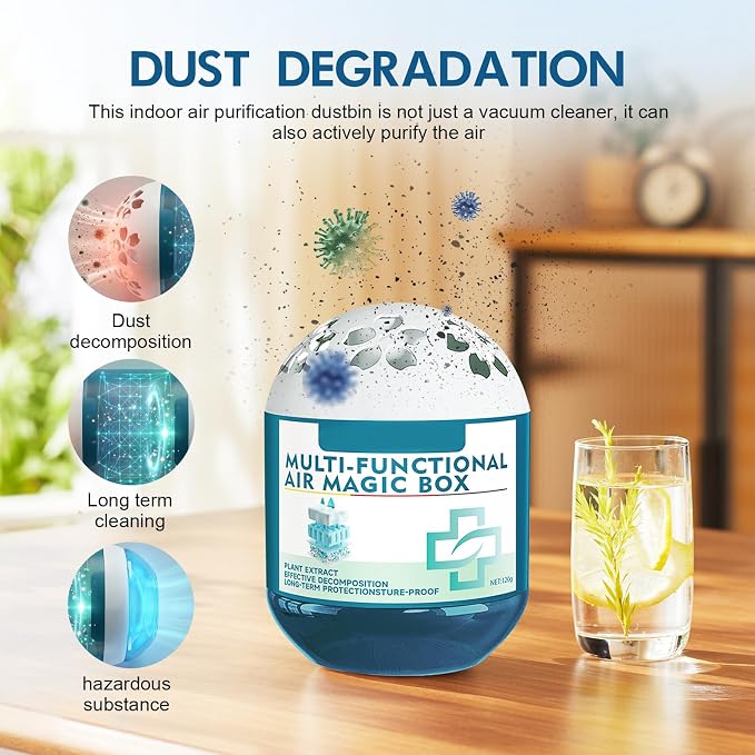 Indoor Air Purification Dust Removal Magic Box, Long-Lasting Freshness - Image 6