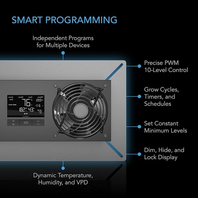 AC Infinity AIRTITAN T8-N, Crawlspace Basement Ventilator Fan, WiFi - Image 3