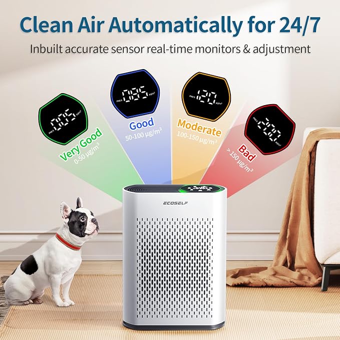 ECOSELF Genuine Replacement Air Purifier Toxin Absorber Filter - Image 7