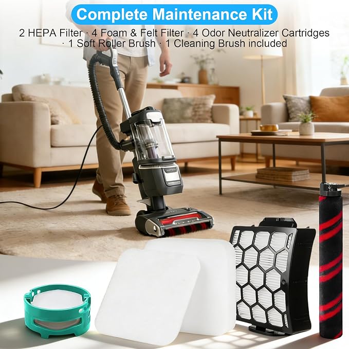 LA702 LA555 Complete Filter for Shark Rotator Pet Lift-Away Upright Vacuum - Image 6