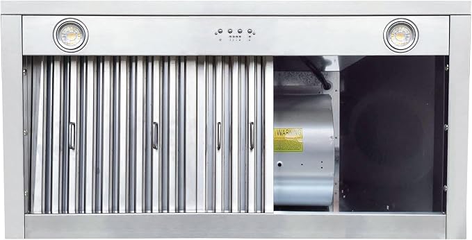 CT Copper Tailor Sloped Copper Vent Hood Island Mount, 610 CFM Exhaust Fan - Image 8