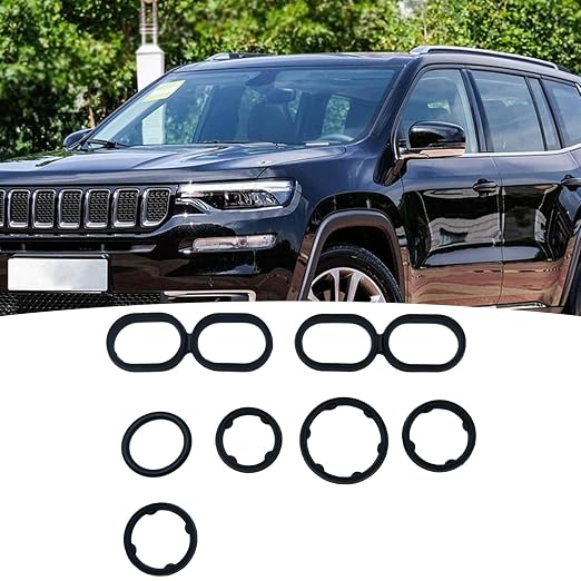9Pcs Engine Oil Filter Housing O Ring Seal Kit 68191356AA Replacement - Image 2