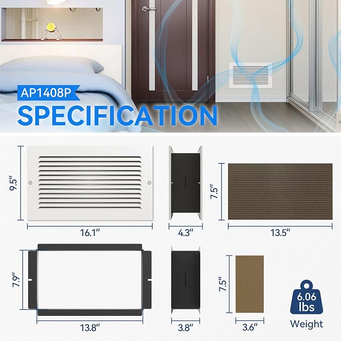 Wall Return Air Pathway Kit - Image 5