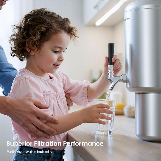 GLACIER FRESH 2.25G Stainless Steel Countertop Water Filtration System - Image 9