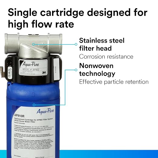 3M Aqua-Pure AP910R Genuine Whole House Sanitary Quick Change Replacement Water - Image 4