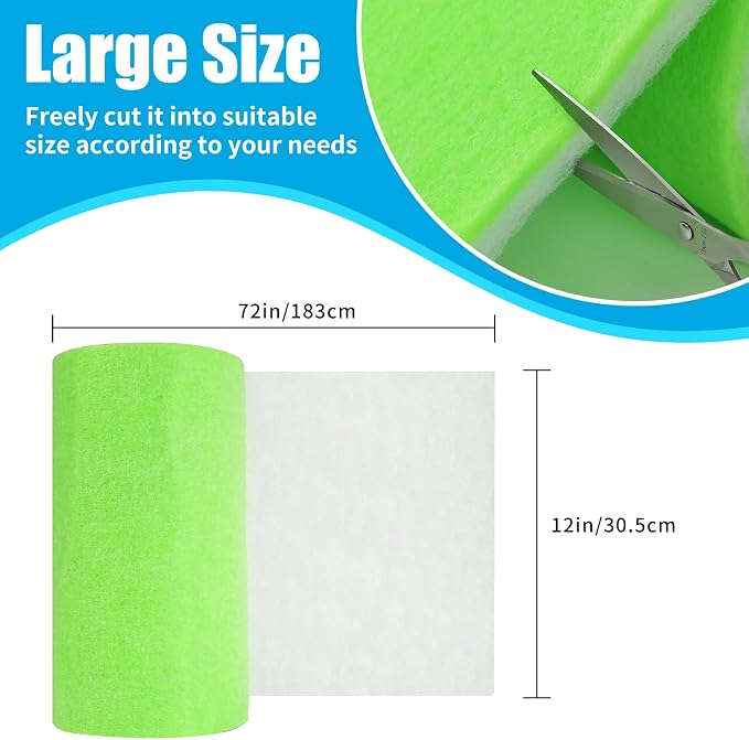 AQUANEAT Aquarium Filter Media Pad Dual Density Bonded Filter Floss Roll Cut to - Image 5