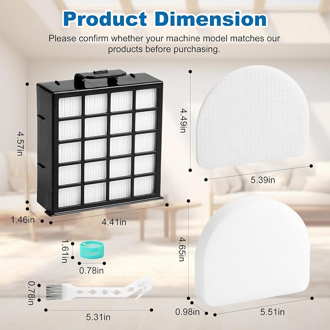 AZ4002 AZ4000 AZ4002W HEPA Filter Replacement Compatible - Image 6