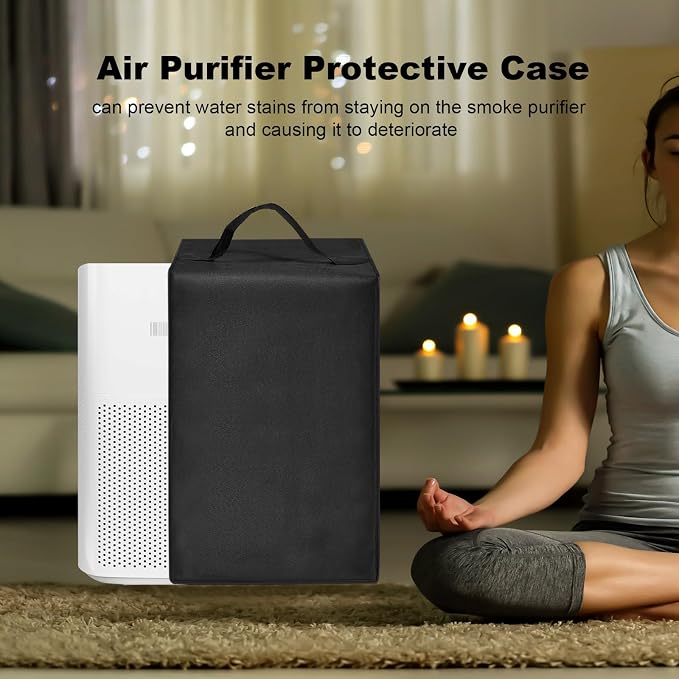 Smoke Purifier Cover HEPA Air Purifier Lid Heavy Duty Waterproof Anti-Static - Image 2