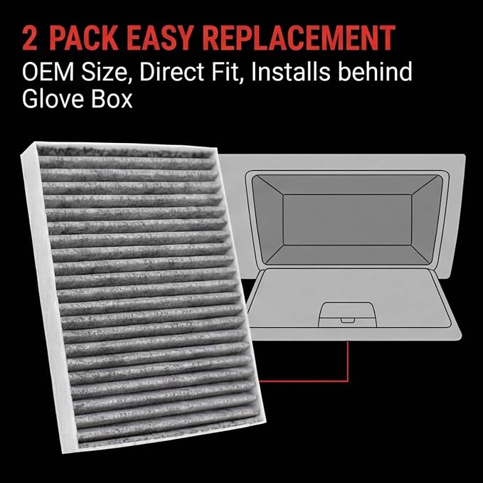 Cabin Air Filter 68364653AA Compatible - Image 4