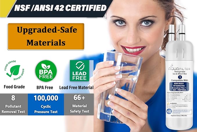 FILTER1 W10295370 A Refrigerator Water Filter Replacement Compatible - Image 4
