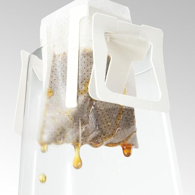 SZLYTYUN 50PCS Portable Coffee Filter Paper Hanging Ear Drip Coffee Single - Image 3