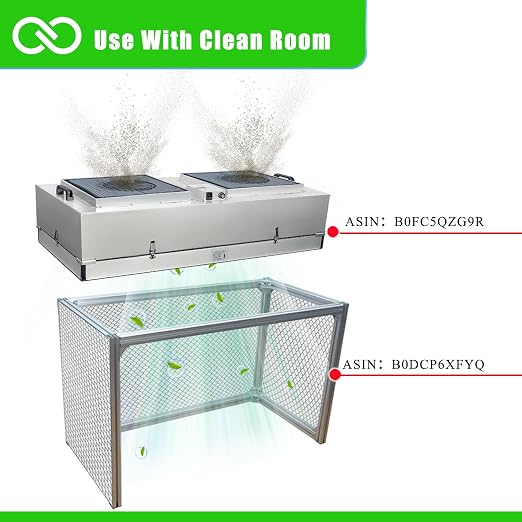 HEPA H14-Filter Laminar Flow Hood Updated FanFilter Unit（Include HEPA - Image 8