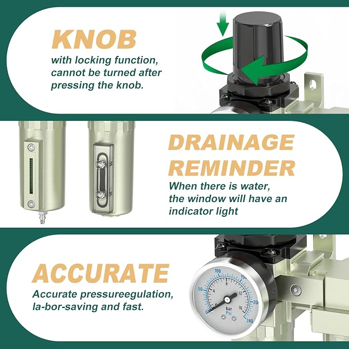 Industrial Grade 3-Stage Air Drying System, 3/4" NPT - Image 3