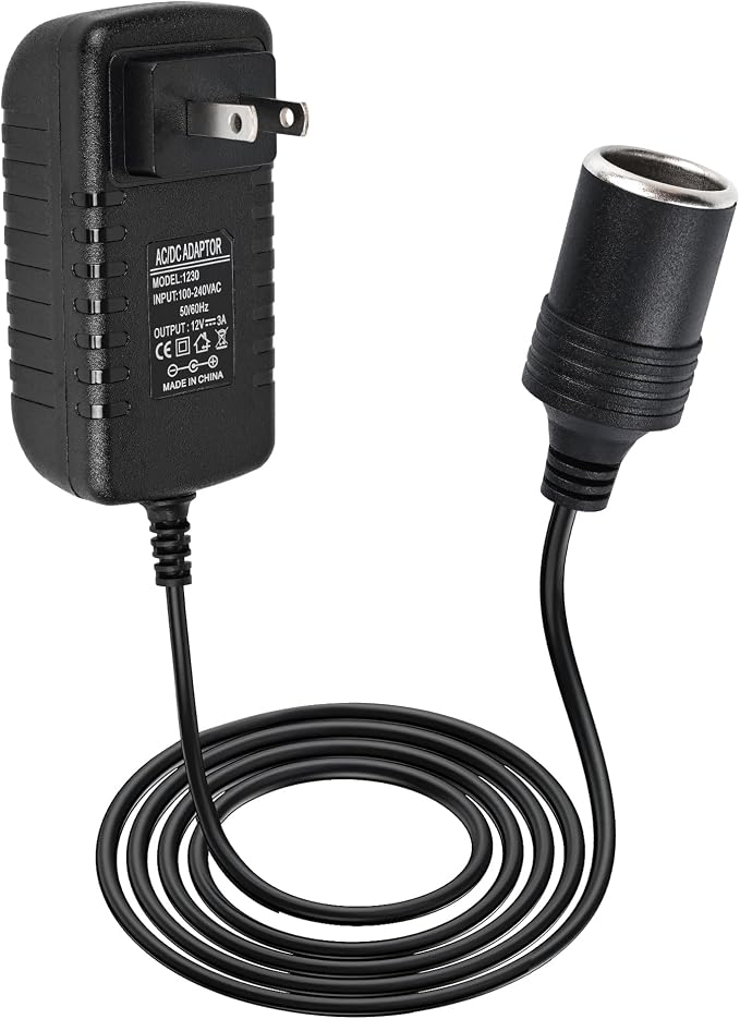 12v 3a 36w ac to dc Converter, Ac/Dc Switching Adapter, Car Cigarette Lighter by Unknown