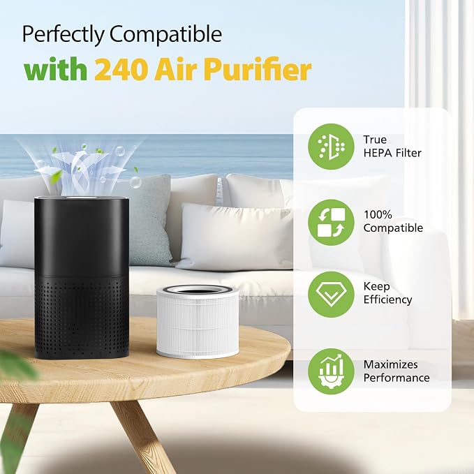 240 HEPA Replacement Filter Compatible - Image 2