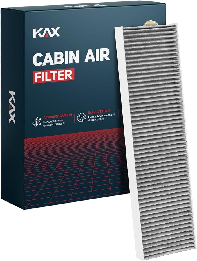 KAX HEPA Cabin Air Filter with Activated Carbon, CF10733 Replacement by KAX