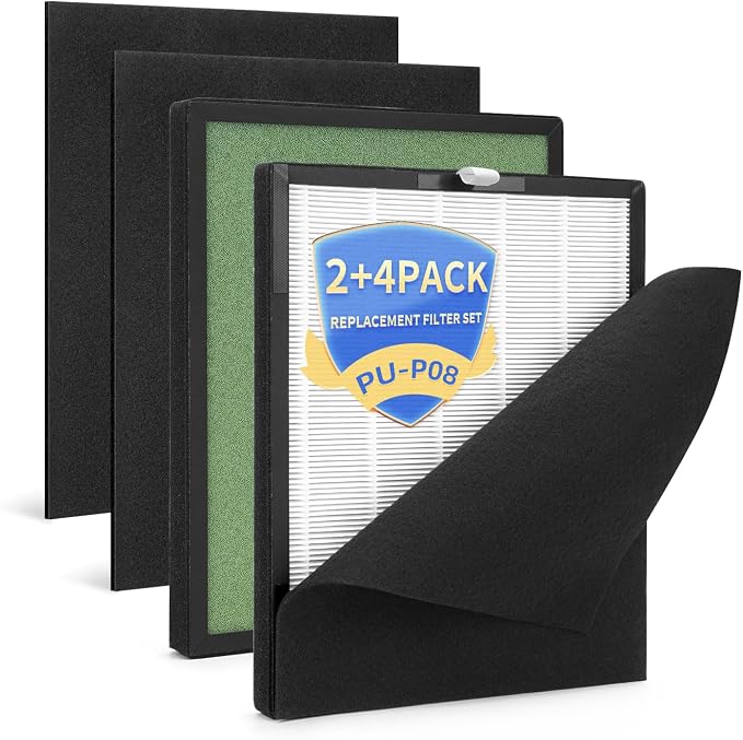 PU-P08 Replacement Filter Compatible by PZHARQG