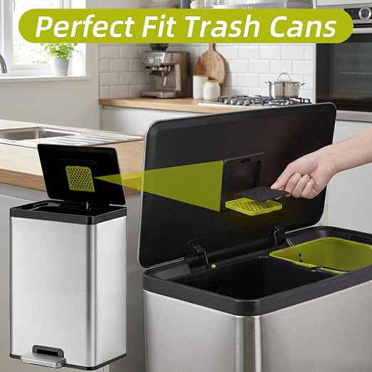 8 Pack Trash Can Odor Filter Refills - Image 6