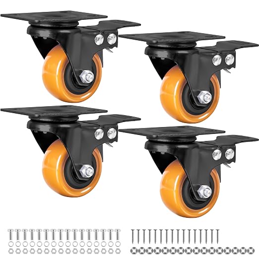 Finnhomy Caster Wheels Set of 4 by Finnhomy