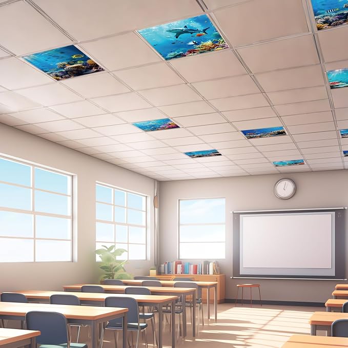 8 Pcs Fluorescent Light Covers - Image 6