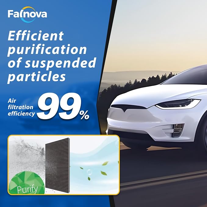 Compatible with Tesla Model X 2015-2020 Cabin Air Filter Intake HEAP Filter Kit - Image 4