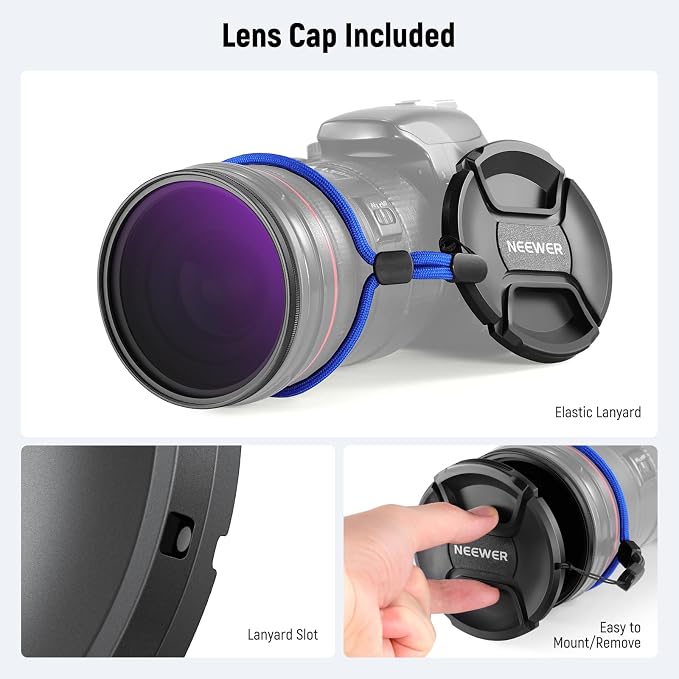 NEEWER 67mm ND2-32 Variable ND Filter - Image 8