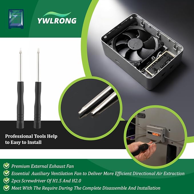 External Exhaust Fan Kit for Bambu Lab P2S - Image 5