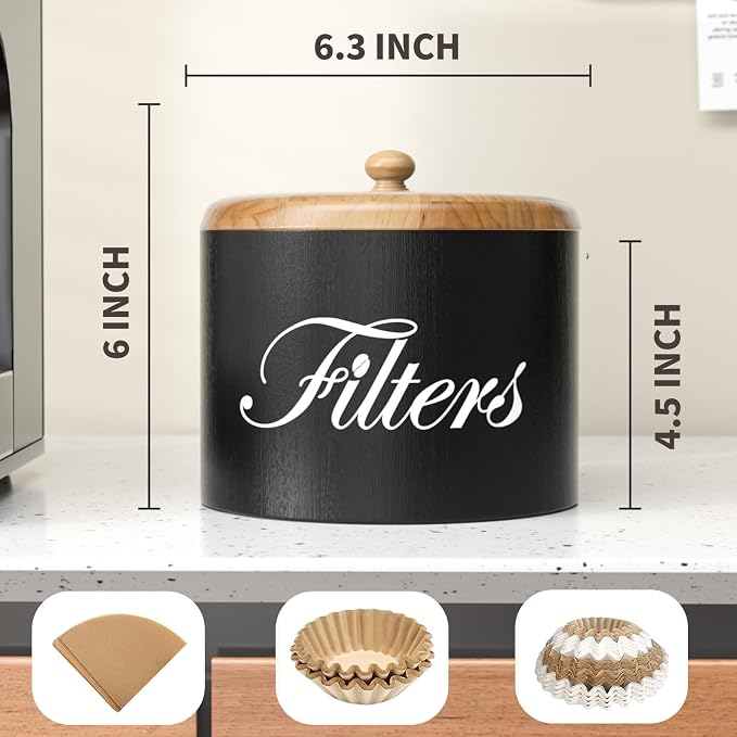 Wooden Coffee Filter Holder - Image 5