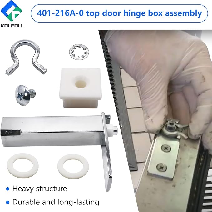 401-216A-0 870837 870838 Universal Top Door Hinge Cartridge Assembly | Fit - Image 5