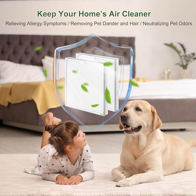 2 Pack H7124 H13 True HEPA Replacement Filter - Image 7