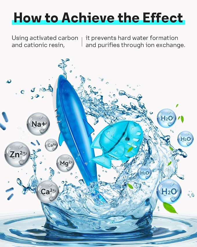 Leemone Humidifier Cleaner Float Shark & Fish -Humidifier Accessories Compatible - Image 5