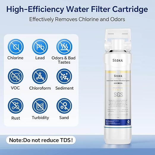 Stokk UR30 Under Sink Water Filter, 16000 Gallons Under Counter Water Filter - Image 2
