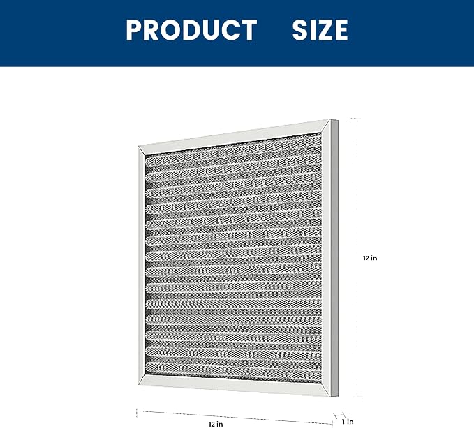 12x12x1 HVAC Furnace Air Filter, Lasts a Lifetime, the Last HVAC Filter You - Image 5