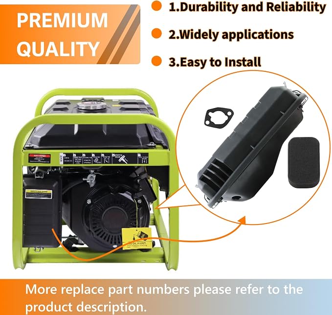 196cc 212cc 224cc Generator Air Filter Cleaner - Image 5