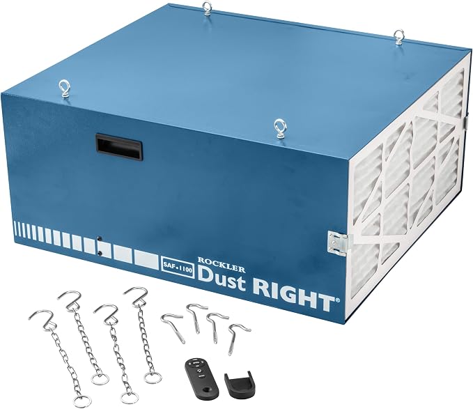 Rockler Dust Right Full-Size Air Filtration System by RocklerWoodworkingandHardware