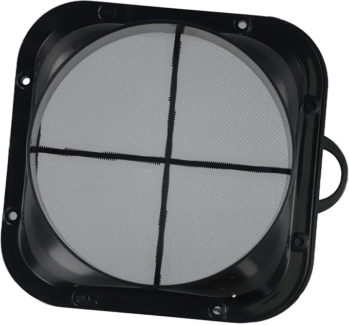 ABS Wall Flange Air Vent With Filter 150Mm Duct Fan Hose Connector - Image 9