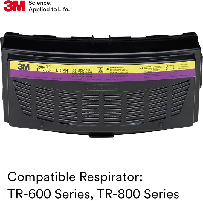 3M Versaflo Organic Vapor/Acid Gas/HEPA Cartridge TR-6530N, - Image 3