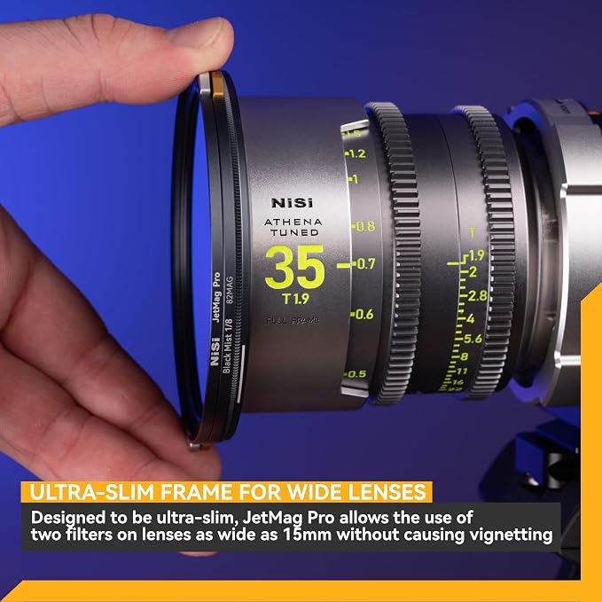 NiSi - JetMag Pro 82MAG UV/IR Cut - Magnetic Lens Protector Filter, Blocks - Image 5
