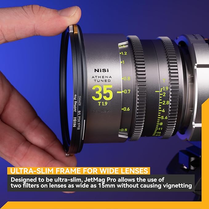 NiSi - JetMag Pro 82MAG FS ND8, Magnetic 3-Stop Full Spectrum Neutral Density - Image 7