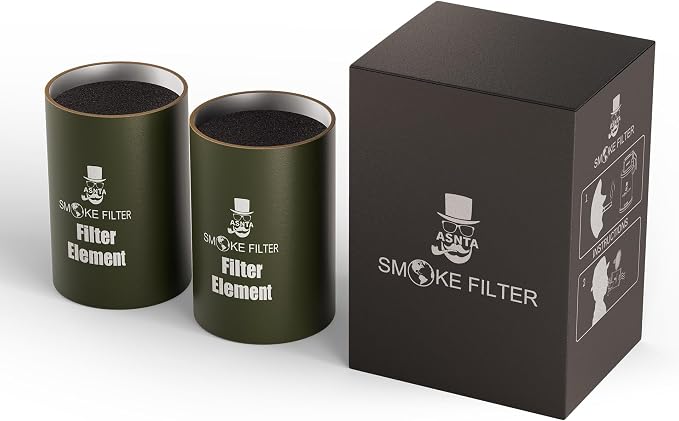 Personal Smoke Air Filter 2PCS Supporting Filter, Suitable by ASNTA